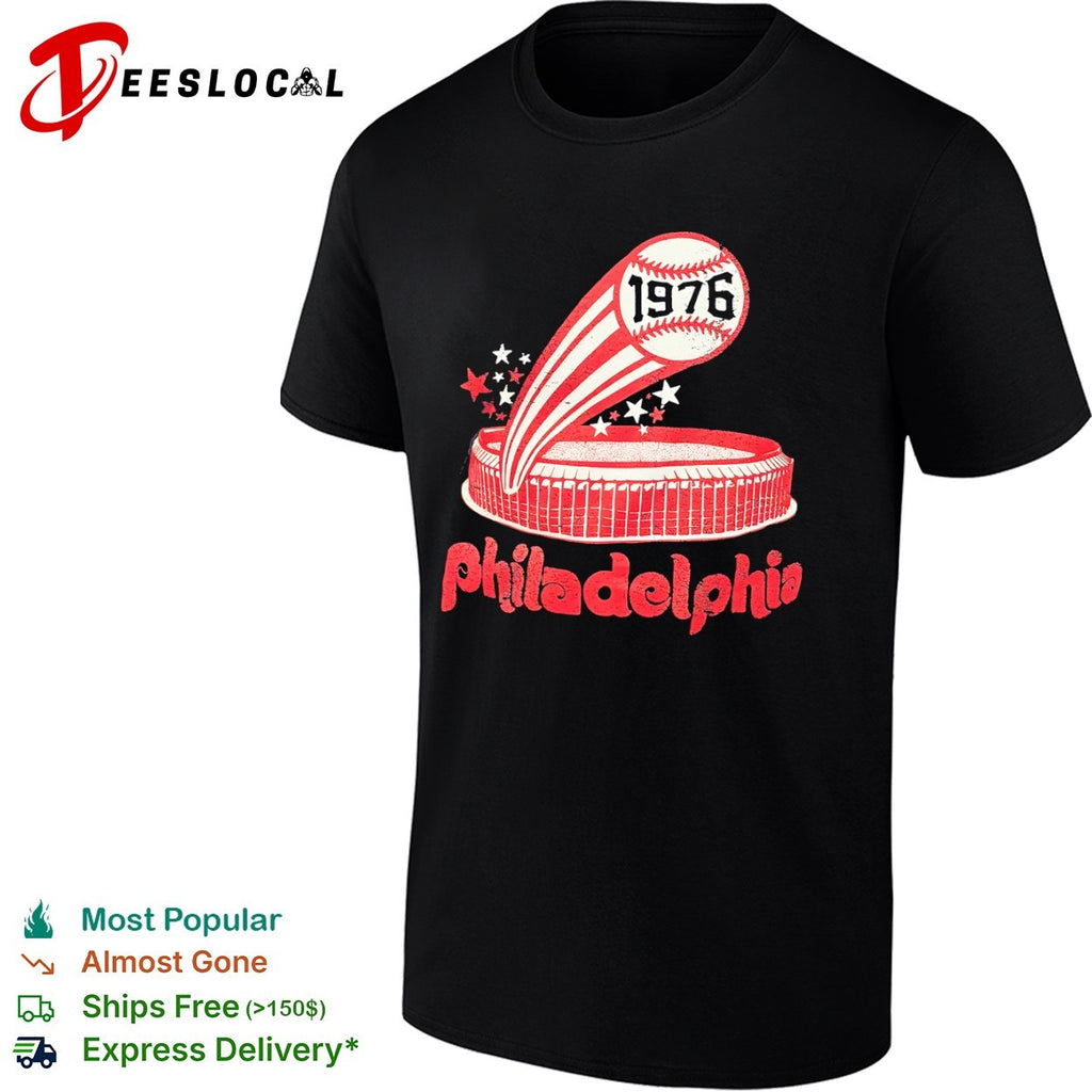 Philadelphia Phillies 1976 Veterans Stadium Baseball Bicentennial Sports shirt