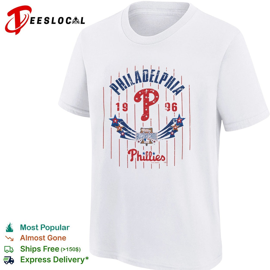 Philadelphia Phillies 1996 All Star Game Logo shirt