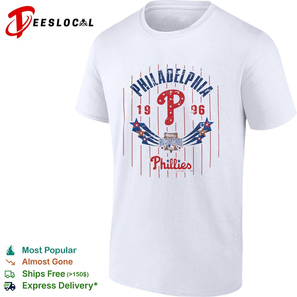 Philadelphia Phillies 1996 All Star Game Logo shirt