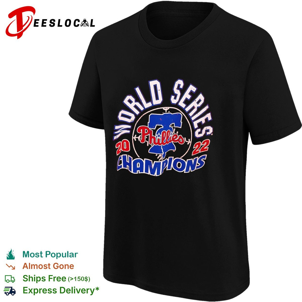 Philadelphia Phillies 2022 World Series Champions Major League Baseball team shirt