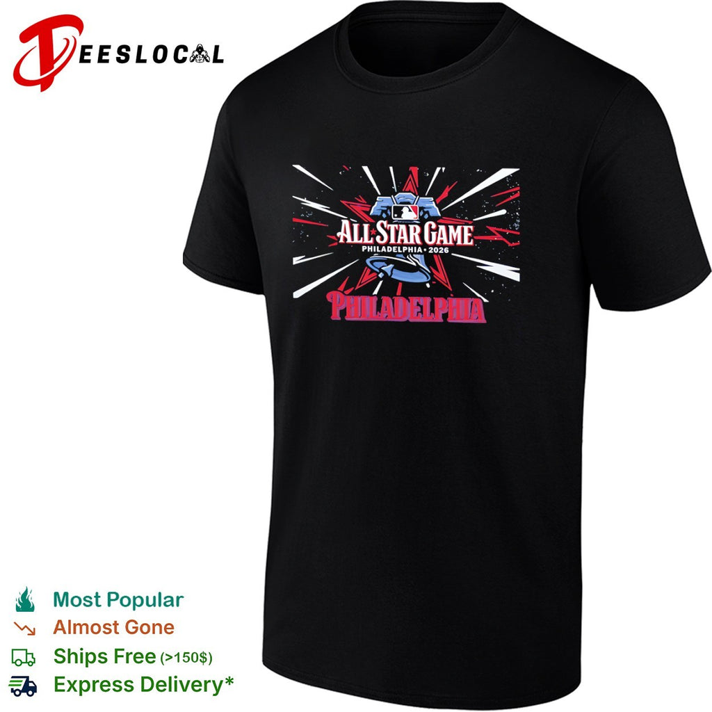 Philadelphia Phillies 2026 All Star Game MLB Liberty Bell Baseball Shirt