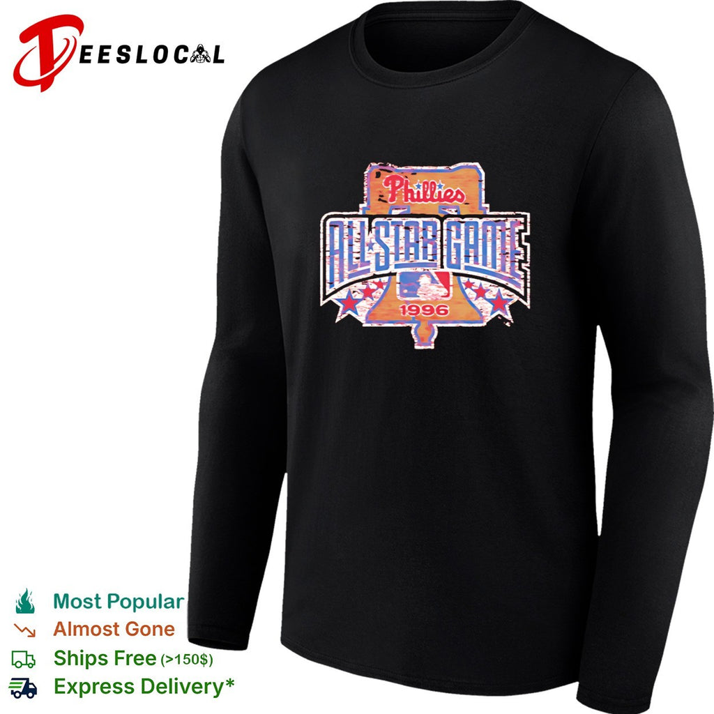 Philadelphia Phillies All Star Game 1996 Major League Baseball event shirt