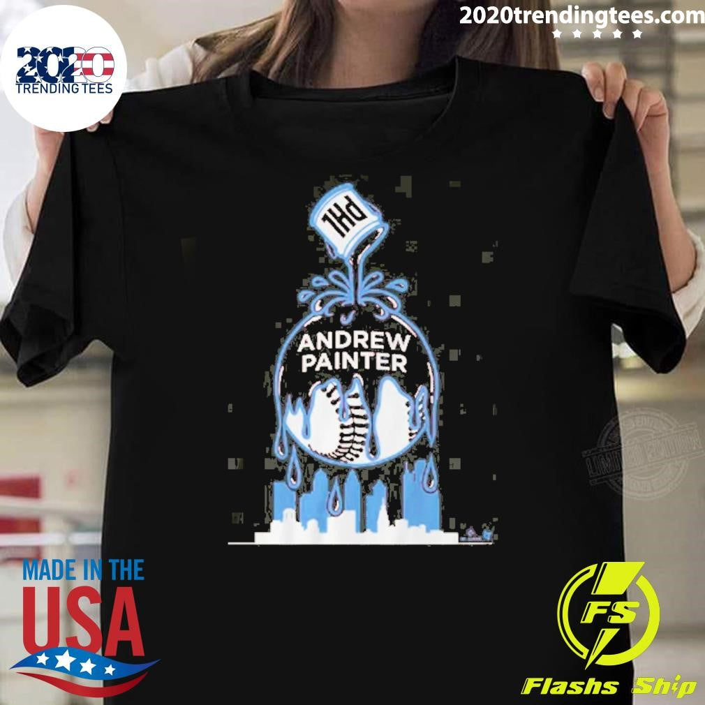 Philadelphia Phillies Andrew Painter Paint the Town Shirt