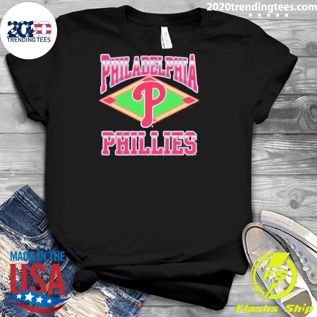 Philadelphia Phillies Baseball Field Diamond Shirt