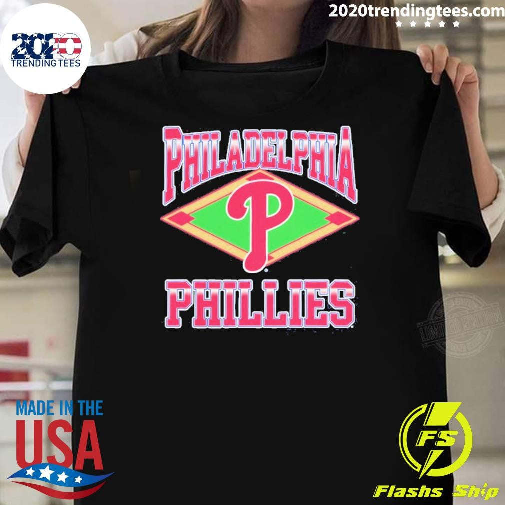 Philadelphia Phillies Baseball Field Diamond Shirt
