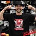 Philadelphia Phillies Baseball x Skull Wings Graphic T-Shirt