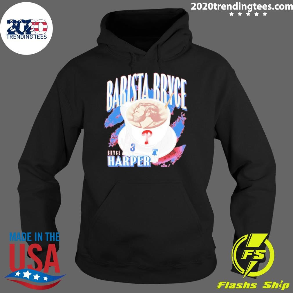 Philadelphia Phillies Bryce Harper Barista Bryce Player Shirt