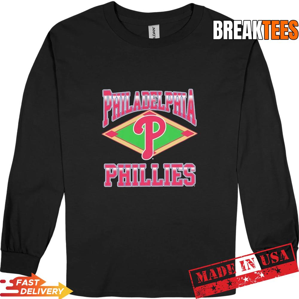 Philadelphia Phillies Field Diamond Baseball Shirt