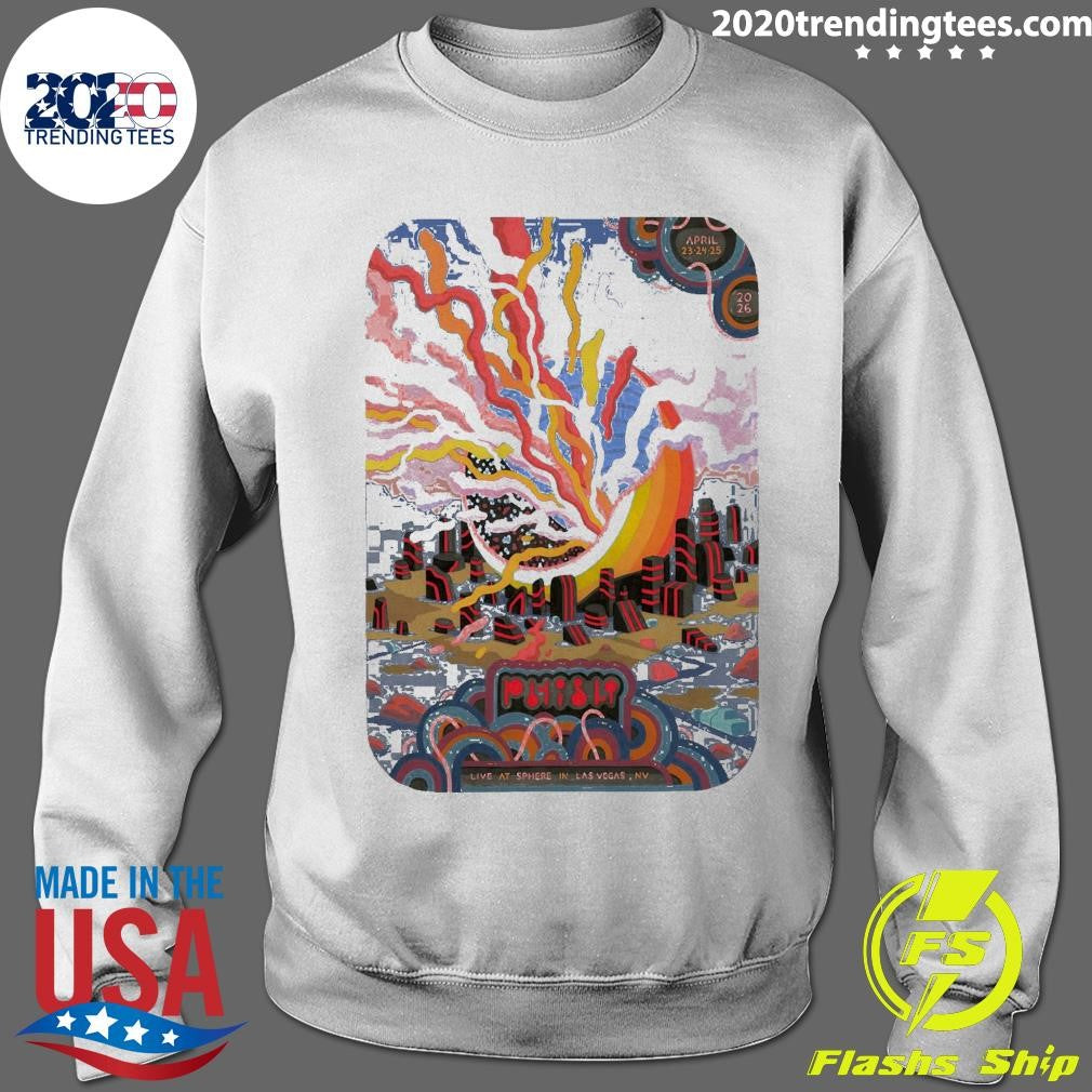 Phish At Sphere In Las Vegas NV On April 23-24 2026 Shirt