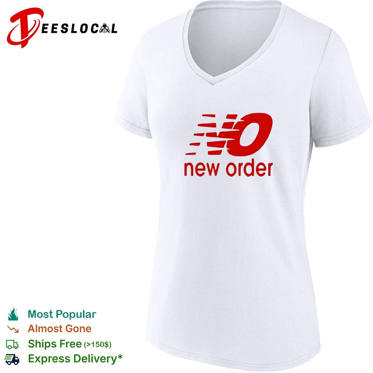 Phoebe Bridgers New Oder logo shirt