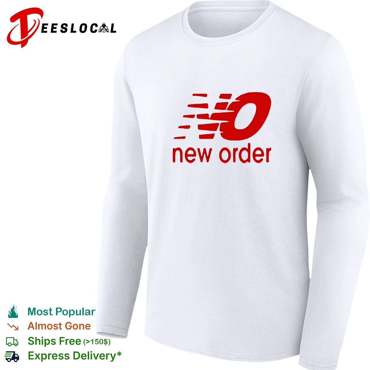 Phoebe Bridgers New Oder logo shirt
