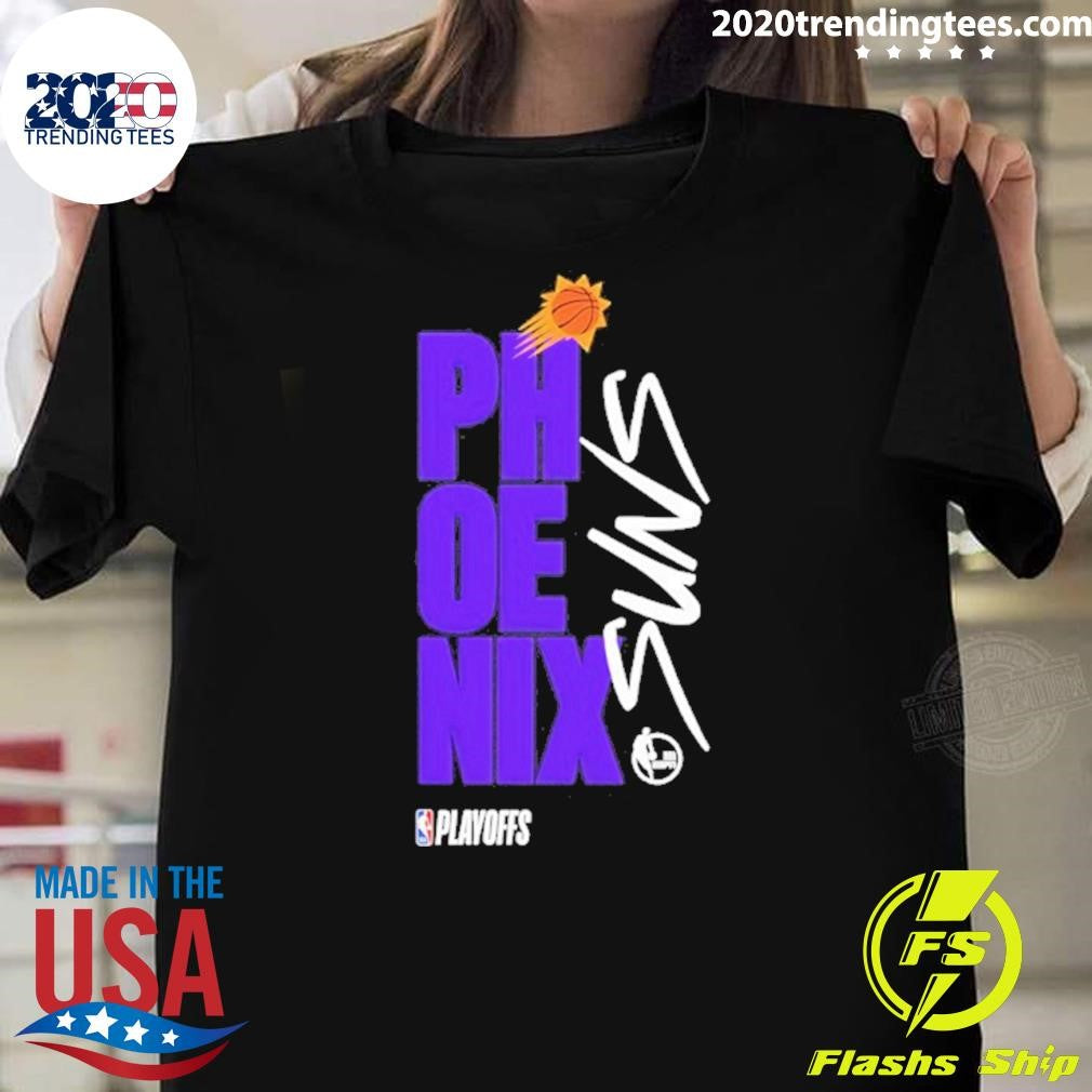 Phoenix Suns 2026 Nba Playoffs Black Shirt