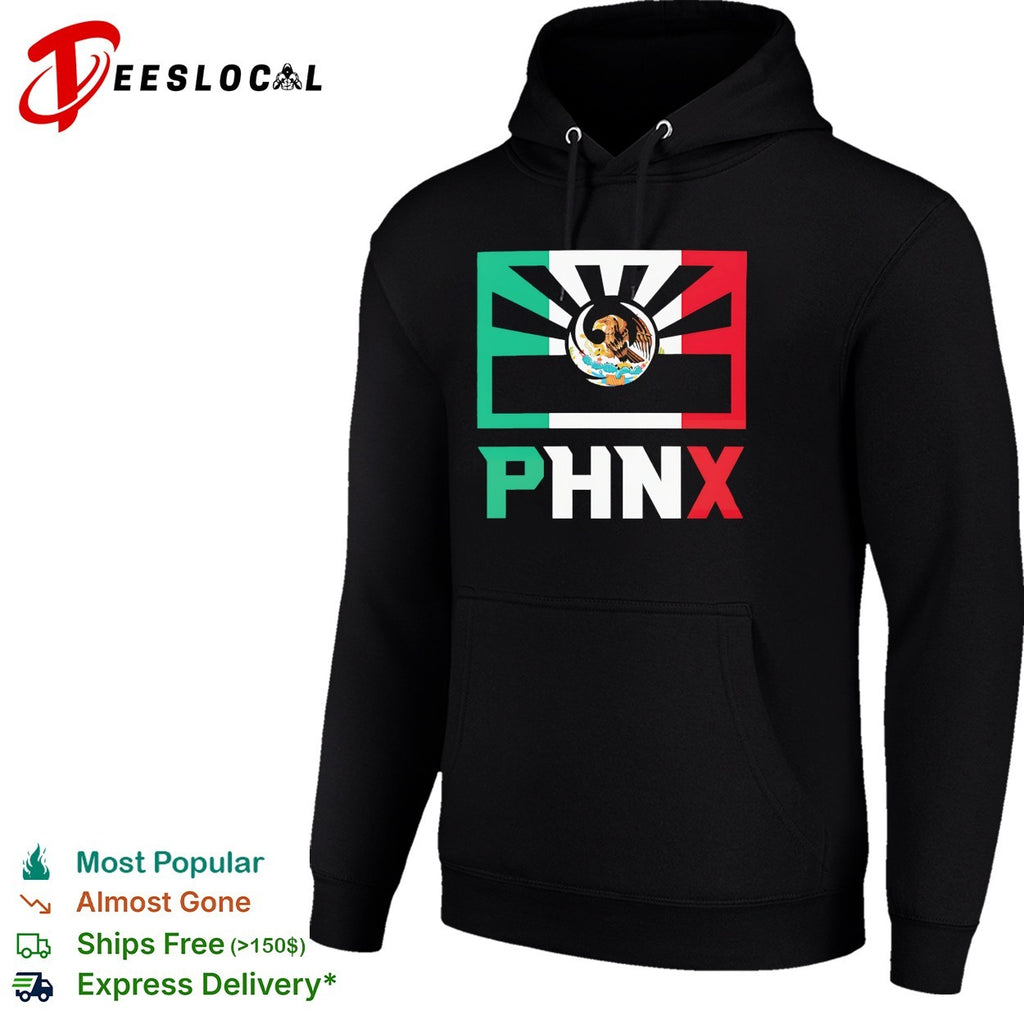 Phoenix Suns Mexico PHNX flag mashup heritage city pride shirt