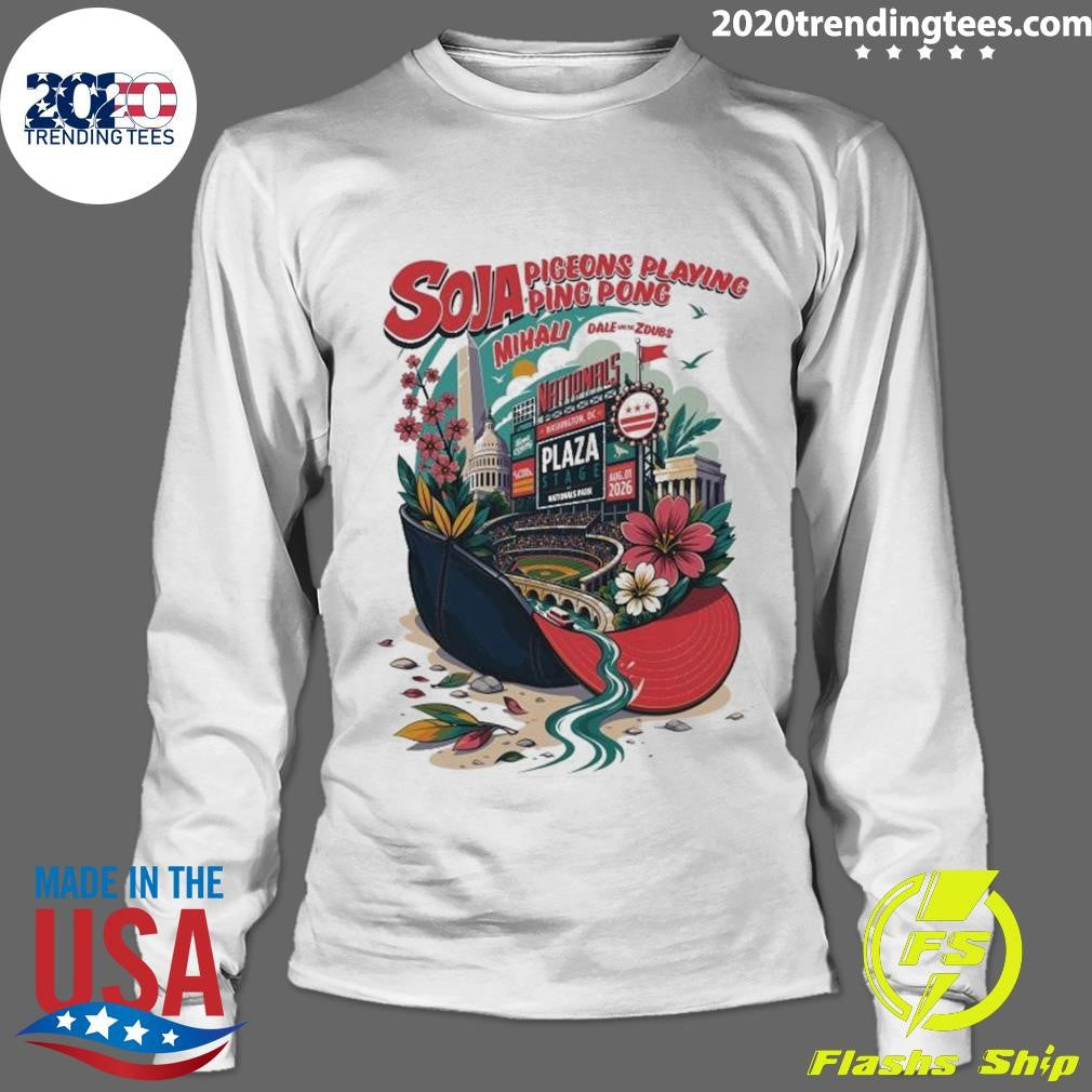 Pigeons Playing Ping Pong Aug 01 2026 Washington, Dc Poster Shirt