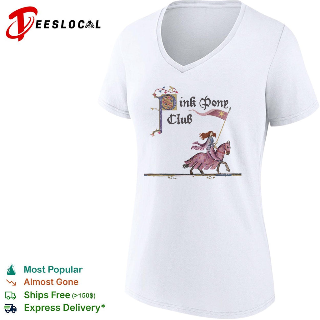 Pink Pony Club Chappell Roan medieval knight shirt