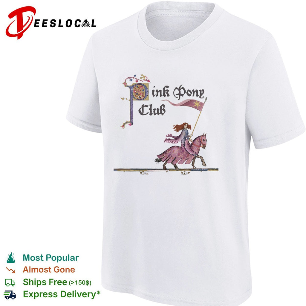 Pink Pony Club Chappell Roan medieval knight shirt