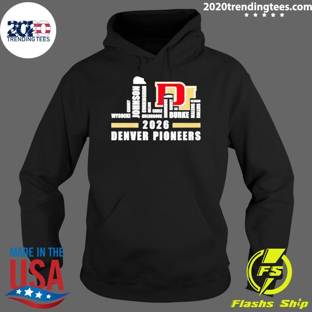 Pioneers Hockey Champions 2026 Players Names City Skyline Shirt