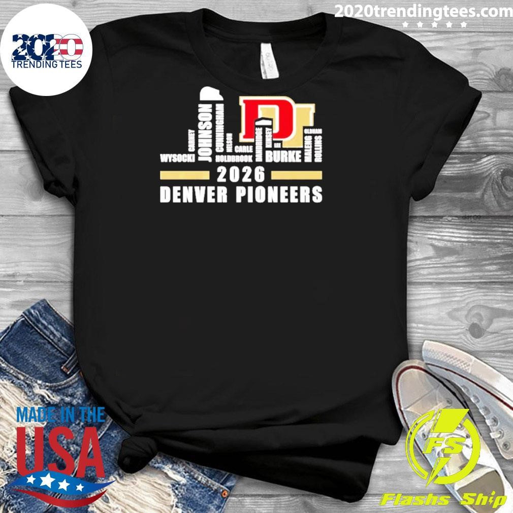 Pioneers Hockey Champions 2026 Players Names City Skyline Shirt
