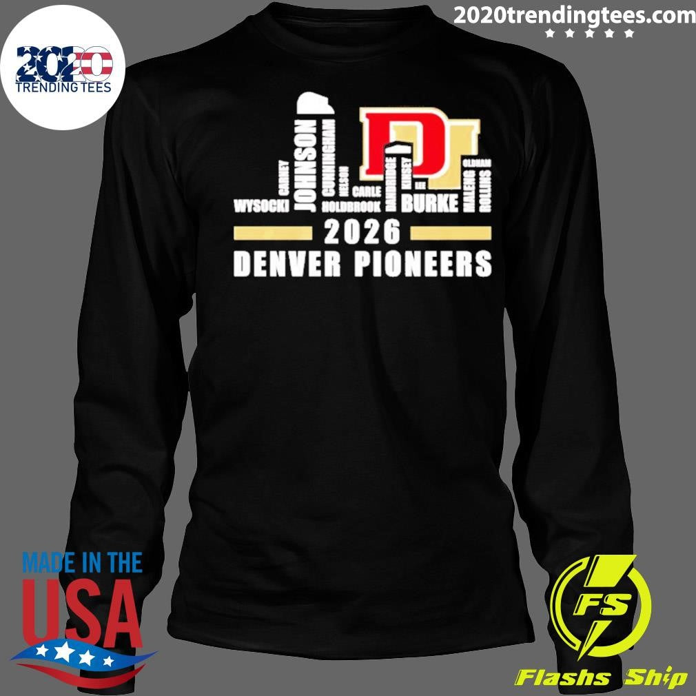 Pioneers Hockey Champions 2026 Players Names City Skyline Shirt