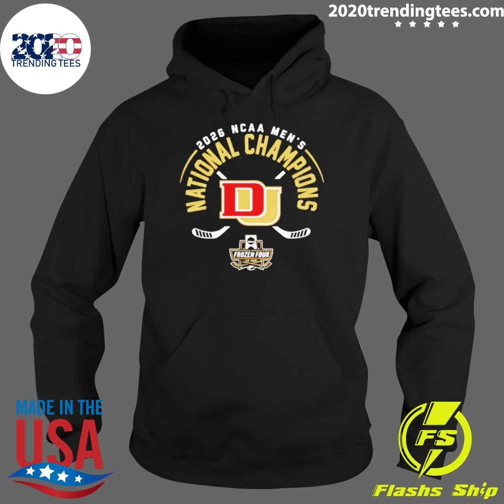 Pioneers Men’s Ice Hockey National Champions ’26 Retro Shirt