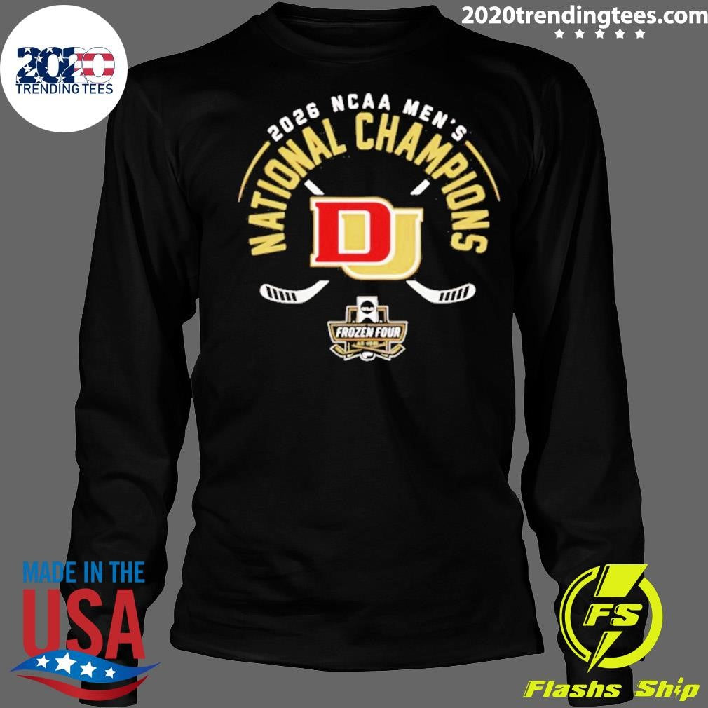 Pioneers Men’s Ice Hockey National Champions ’26 Retro Shirt