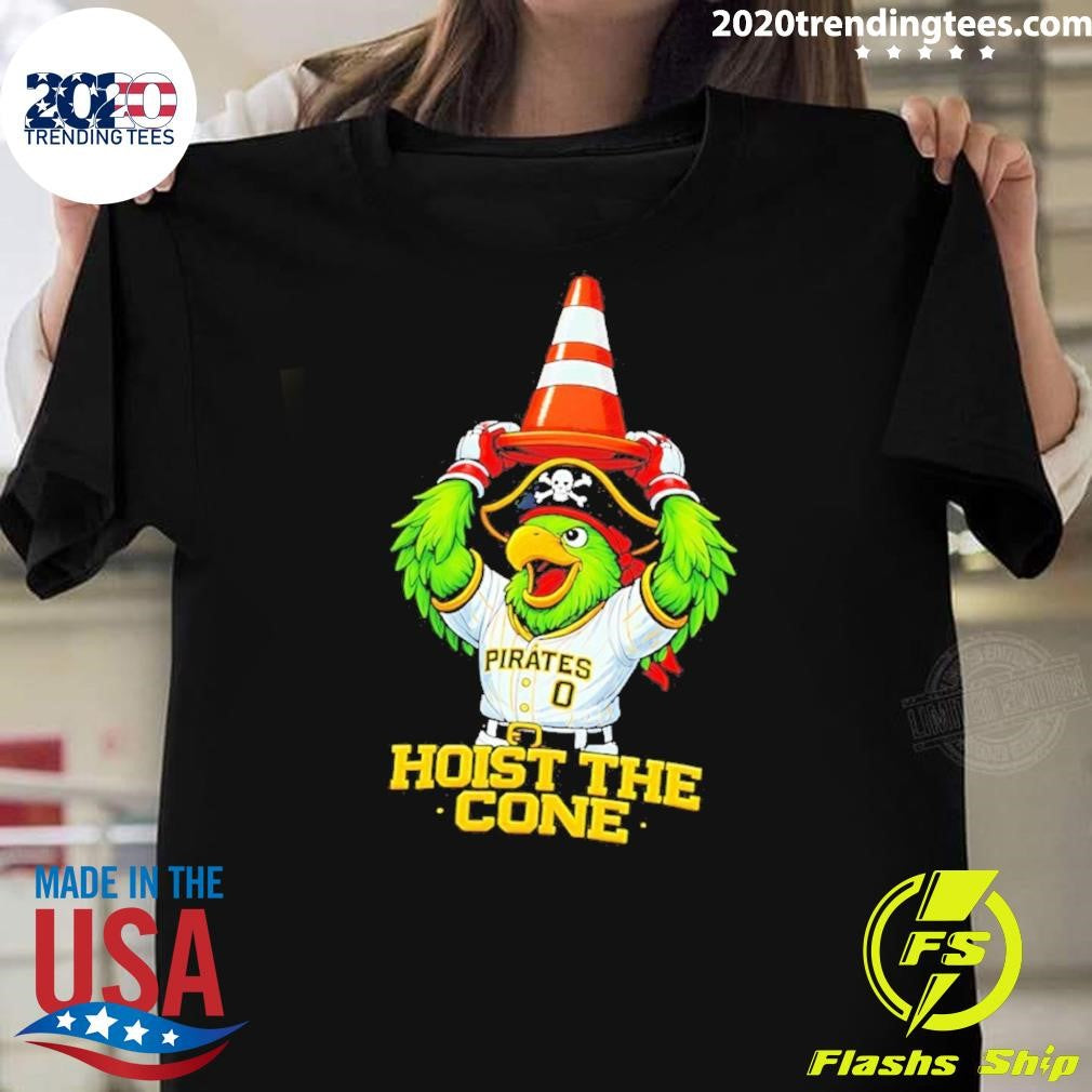 Pirate Parrot Pittsburgh Pirates Baseball Hoist The Cone 2026 Shirt