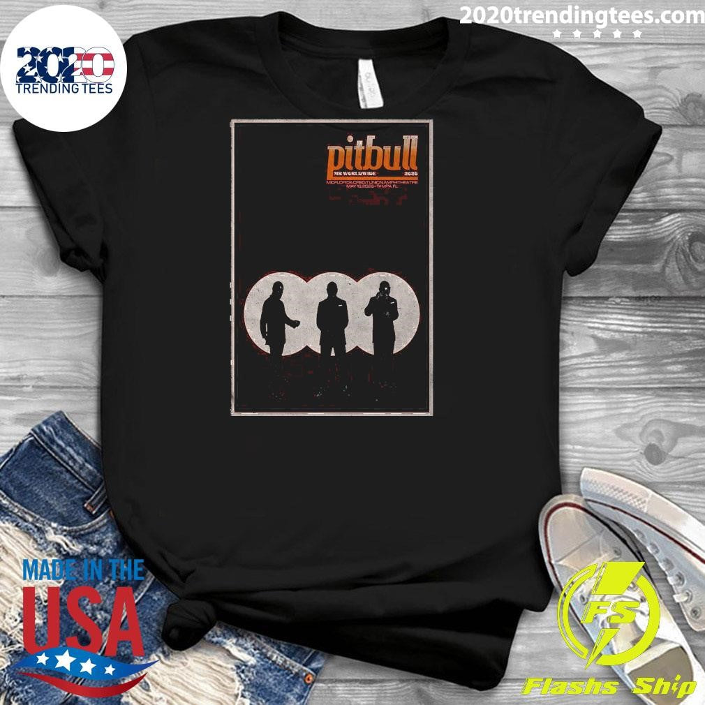 Pitbull May 16, 2026 Tampa FL Shirt