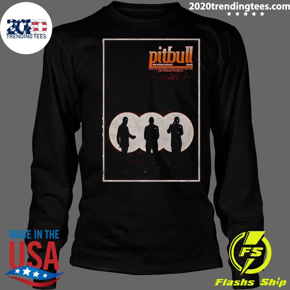 Pitbull May 16, 2026 Tampa FL Shirt
