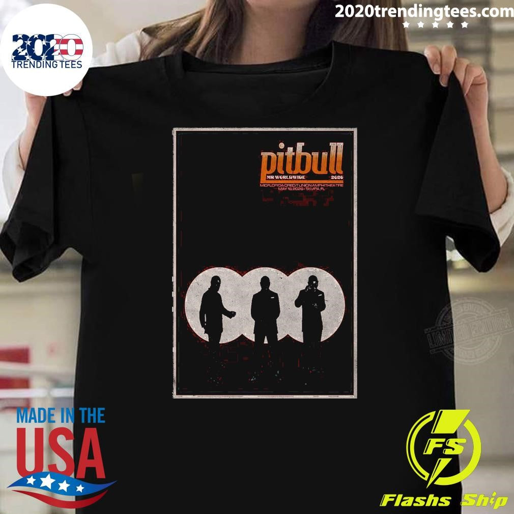 Pitbull May 16, 2026 Tampa FL Shirt