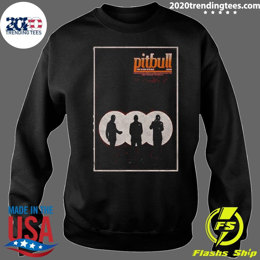 Pitbull May 16, 2026 Tampa FL Shirt