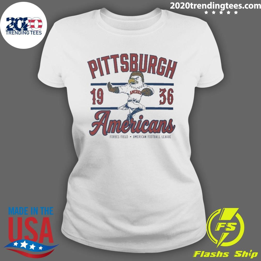 Pittsburgh Americans Football 1936 Forbes Field Afl Shirt