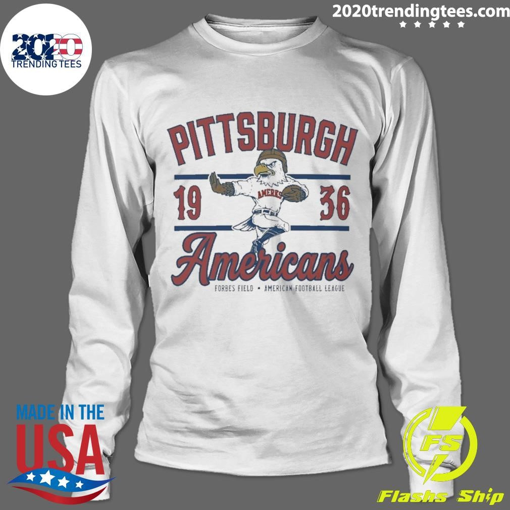 Pittsburgh Americans Football 1936 Forbes Field Afl Shirt