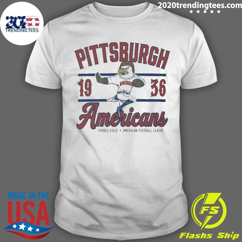 Pittsburgh Americans Football 1936 Forbes Field Afl Shirt