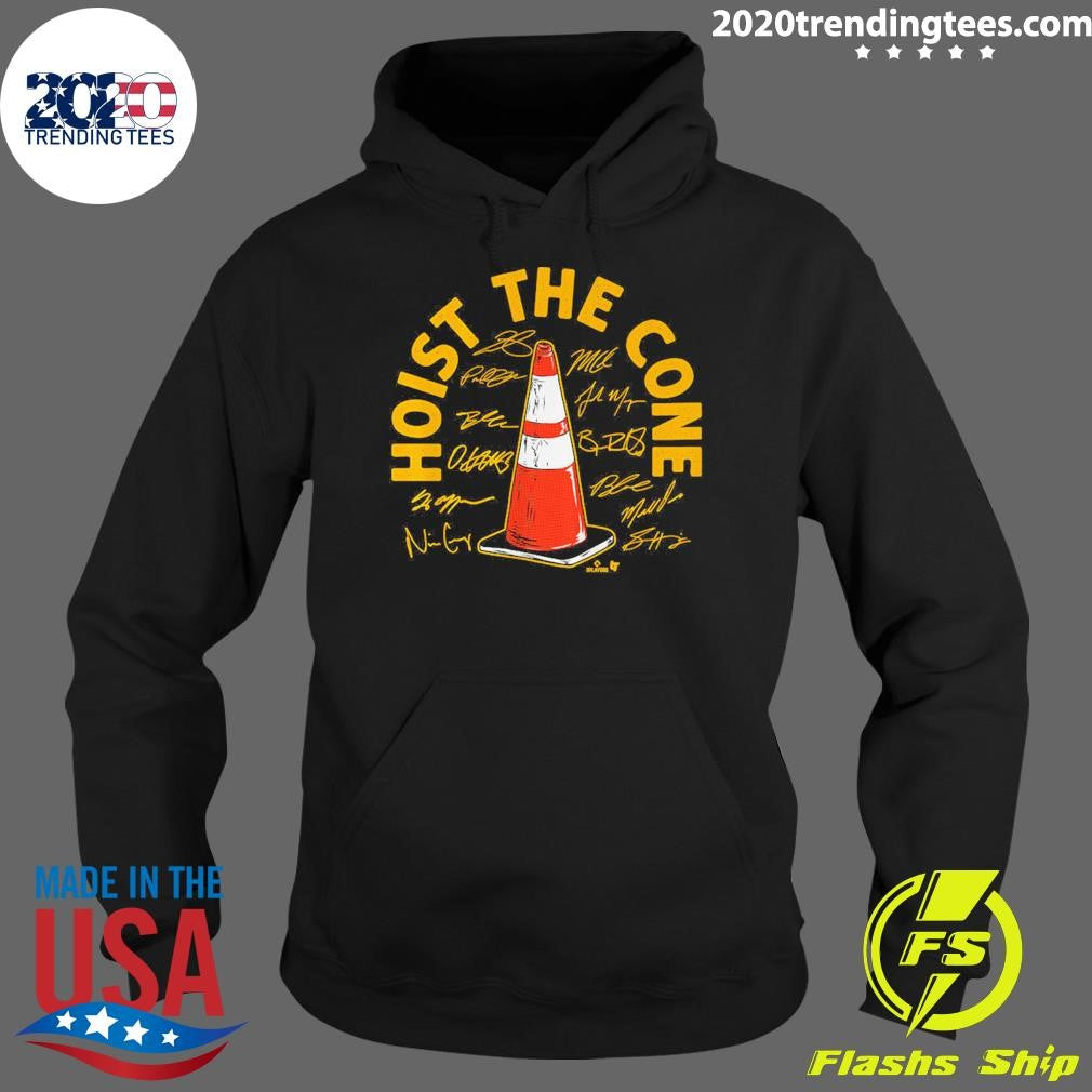 Pittsburgh Baseball Hoist the Cone Signatures Shirt