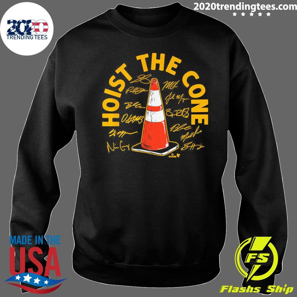 Pittsburgh Baseball Hoist the Cone Signatures Shirt