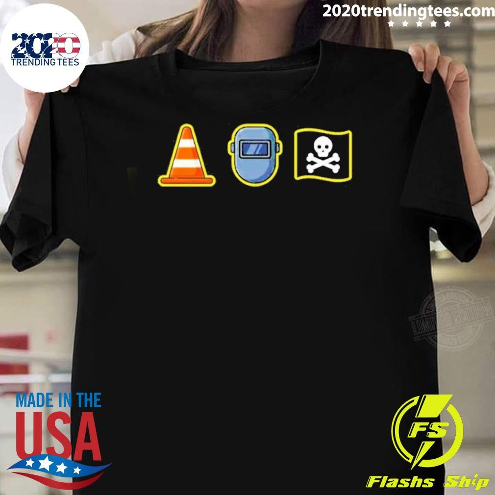 Pittsburgh Hoist The Traffic Cone 3 Icons Shirt