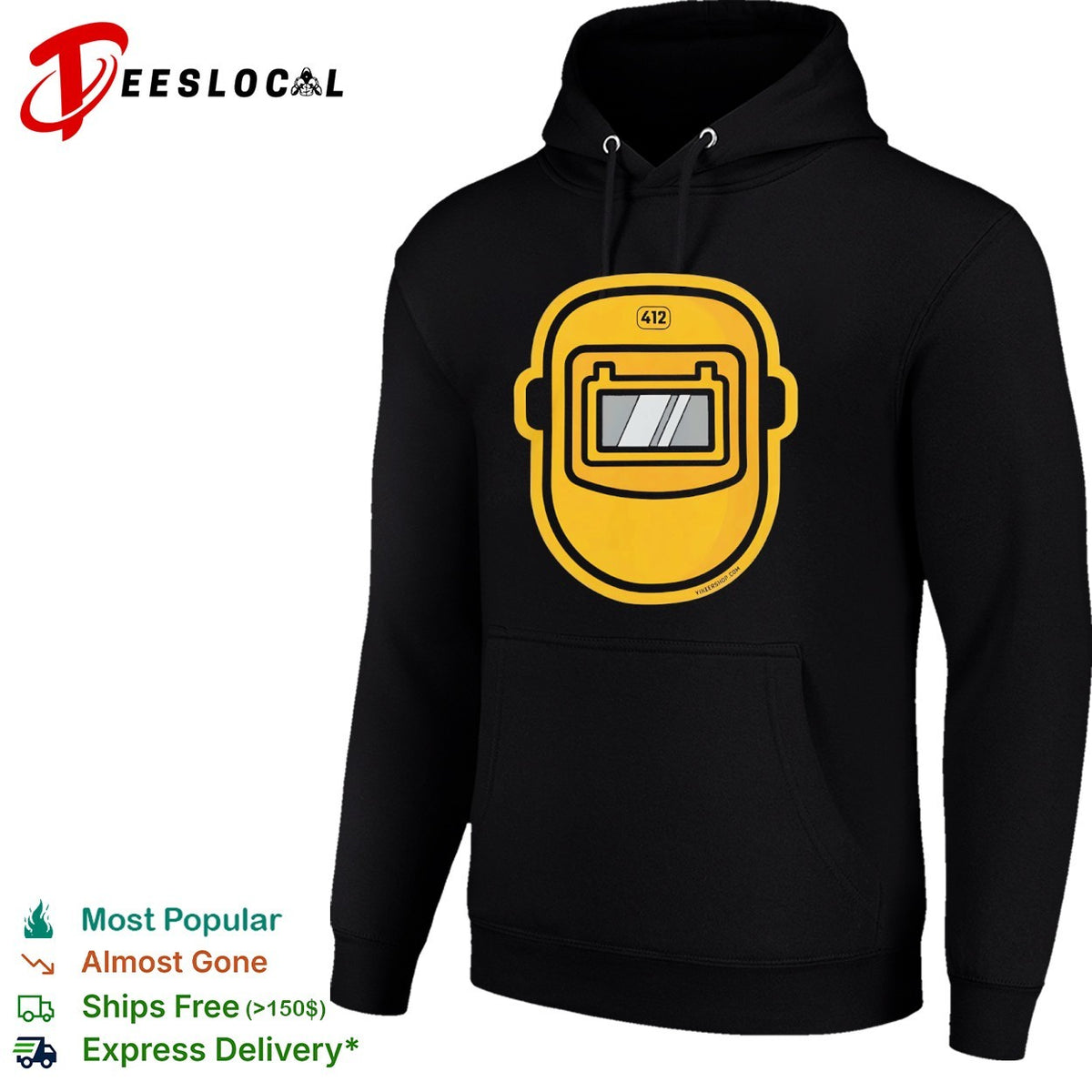 Pittsburgh Pirates 412 Welding Mask shirt