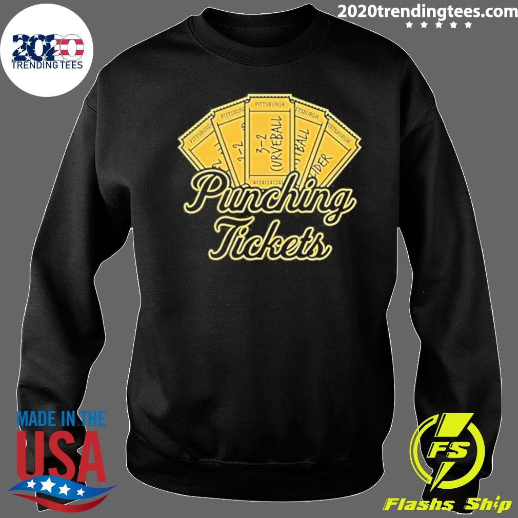 Pittsburgh Pirates Baseball Punching Tickets Curveball Slider 2026 Tee Shirt