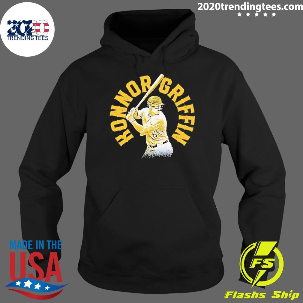 Pittsburgh Pirates Konnor Griffin Emblem Slugger Swing Shirt