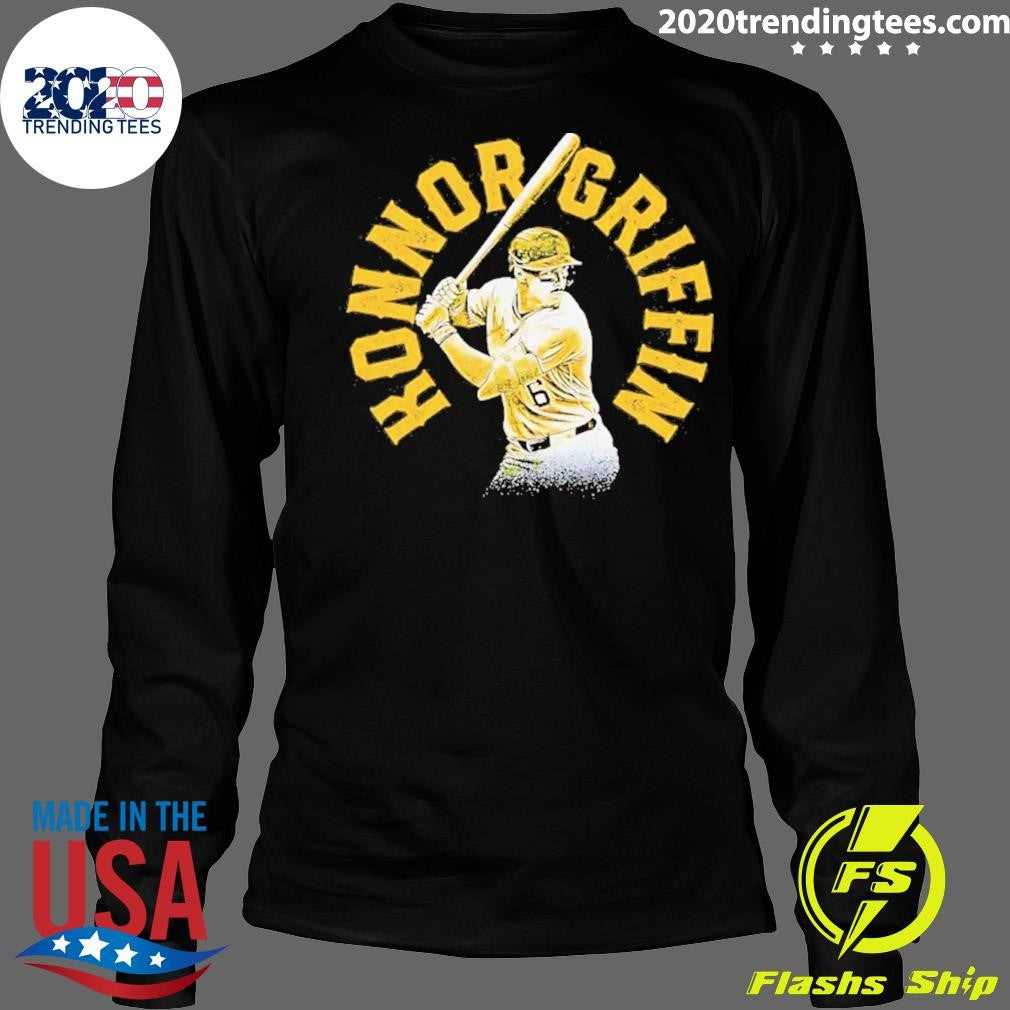 Pittsburgh Pirates Konnor Griffin Emblem Slugger Swing Shirt