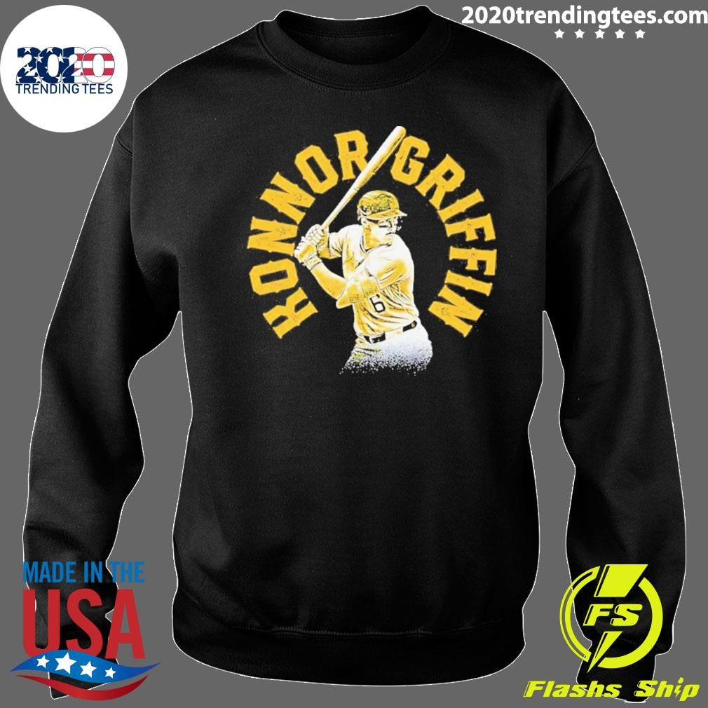 Pittsburgh Pirates Konnor Griffin Emblem Slugger Swing Shirt