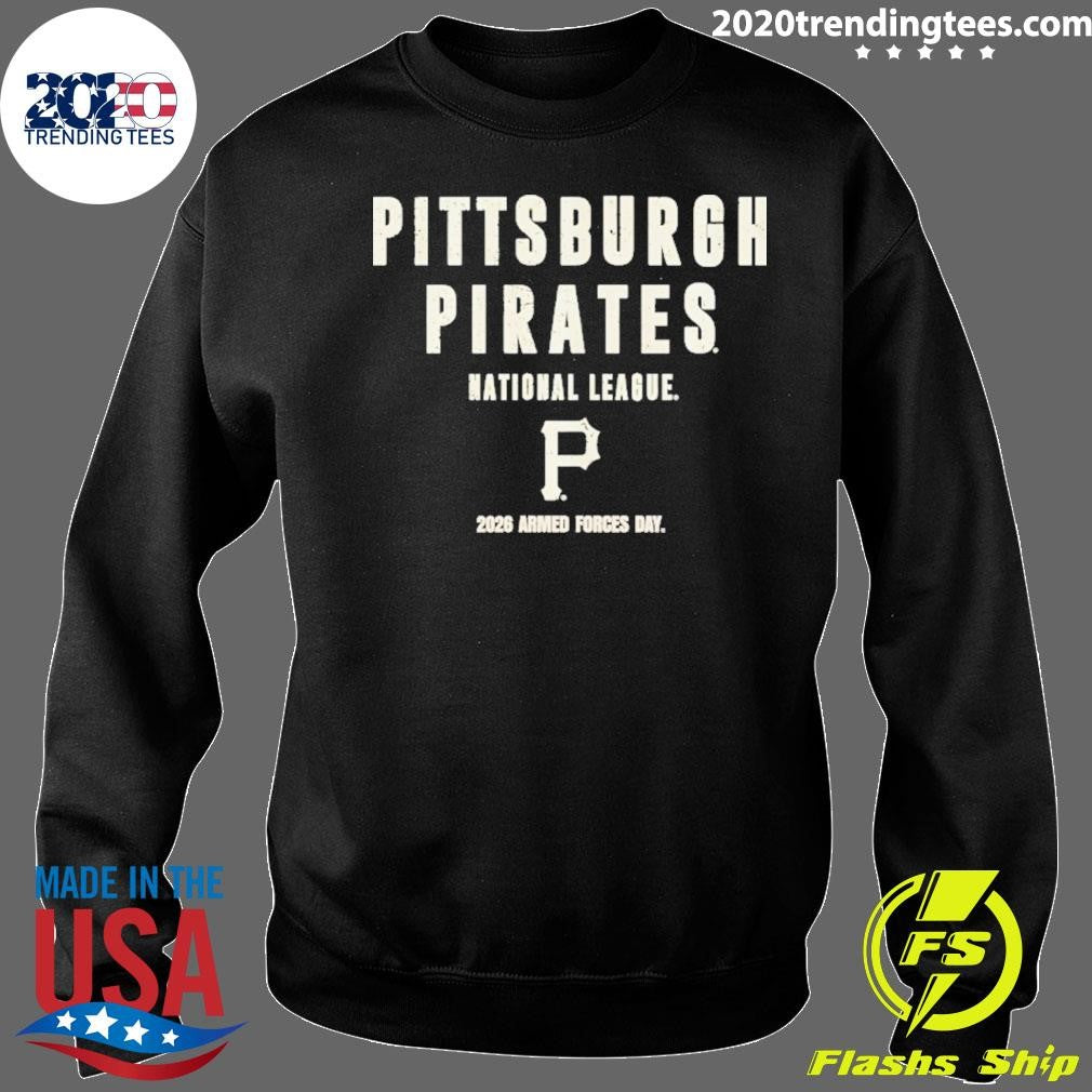 Pittsburgh Pirates National League 2026 Armed Forces Day Shirt