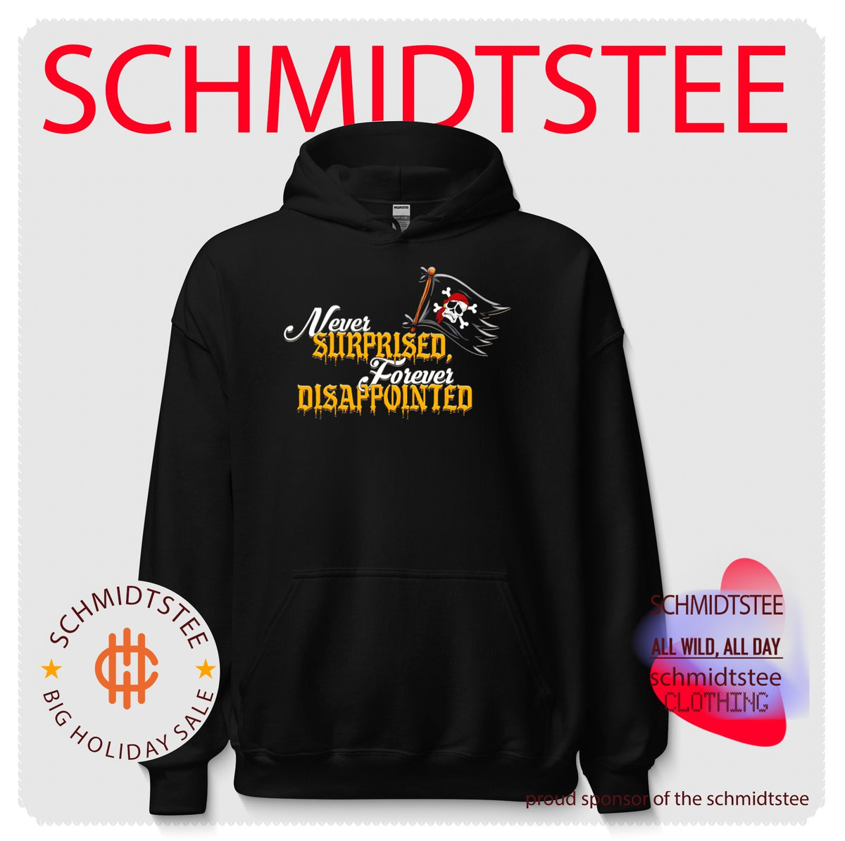 Pittsburgh Pirates never surprised forever disappointed shirt