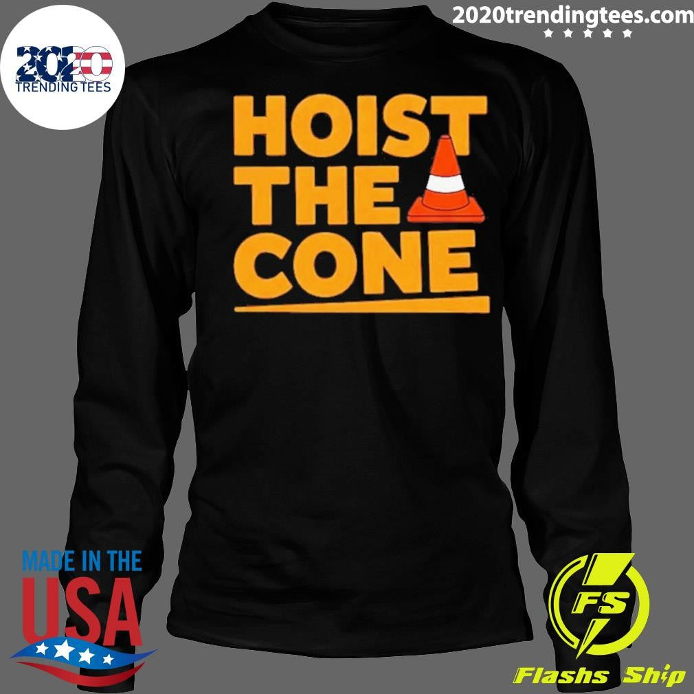 Pittsburgh Pride Graphic Hoist The Cone Shirt