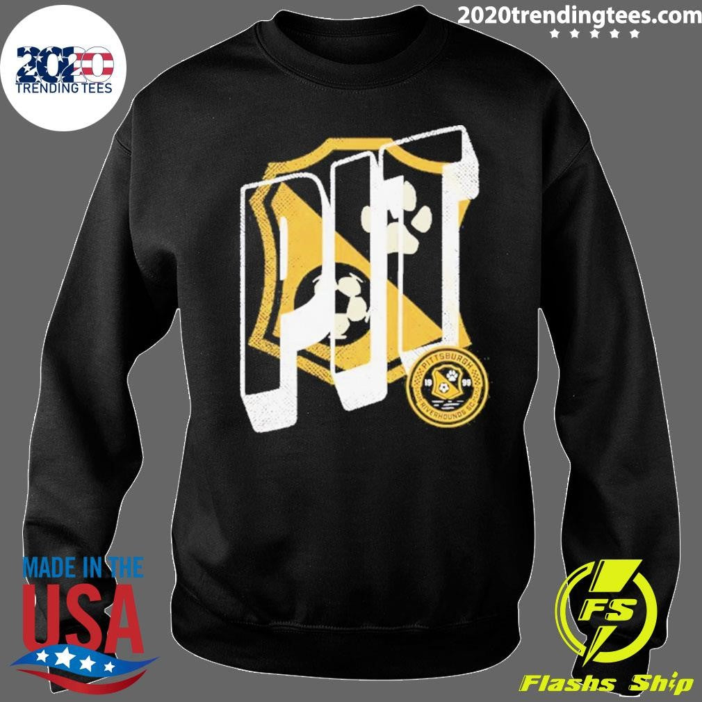 Pittsburgh Riverhounds Sc Wave Bold Logo Shirt