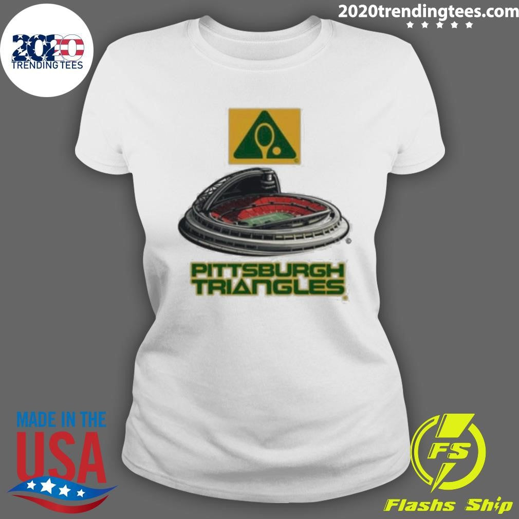 Pittsburgh Triangles Tennis Stadium Shirt