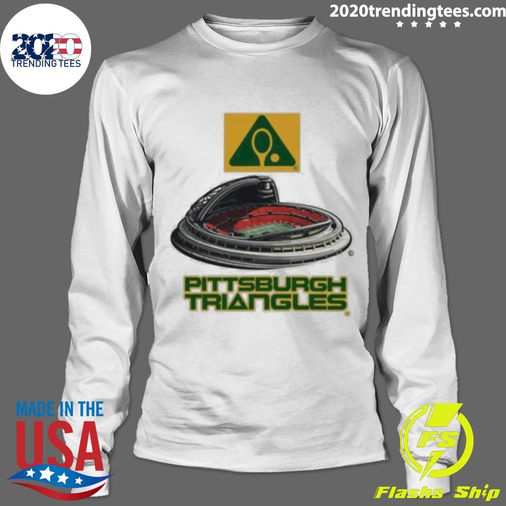 Pittsburgh Triangles Tennis Stadium Shirt