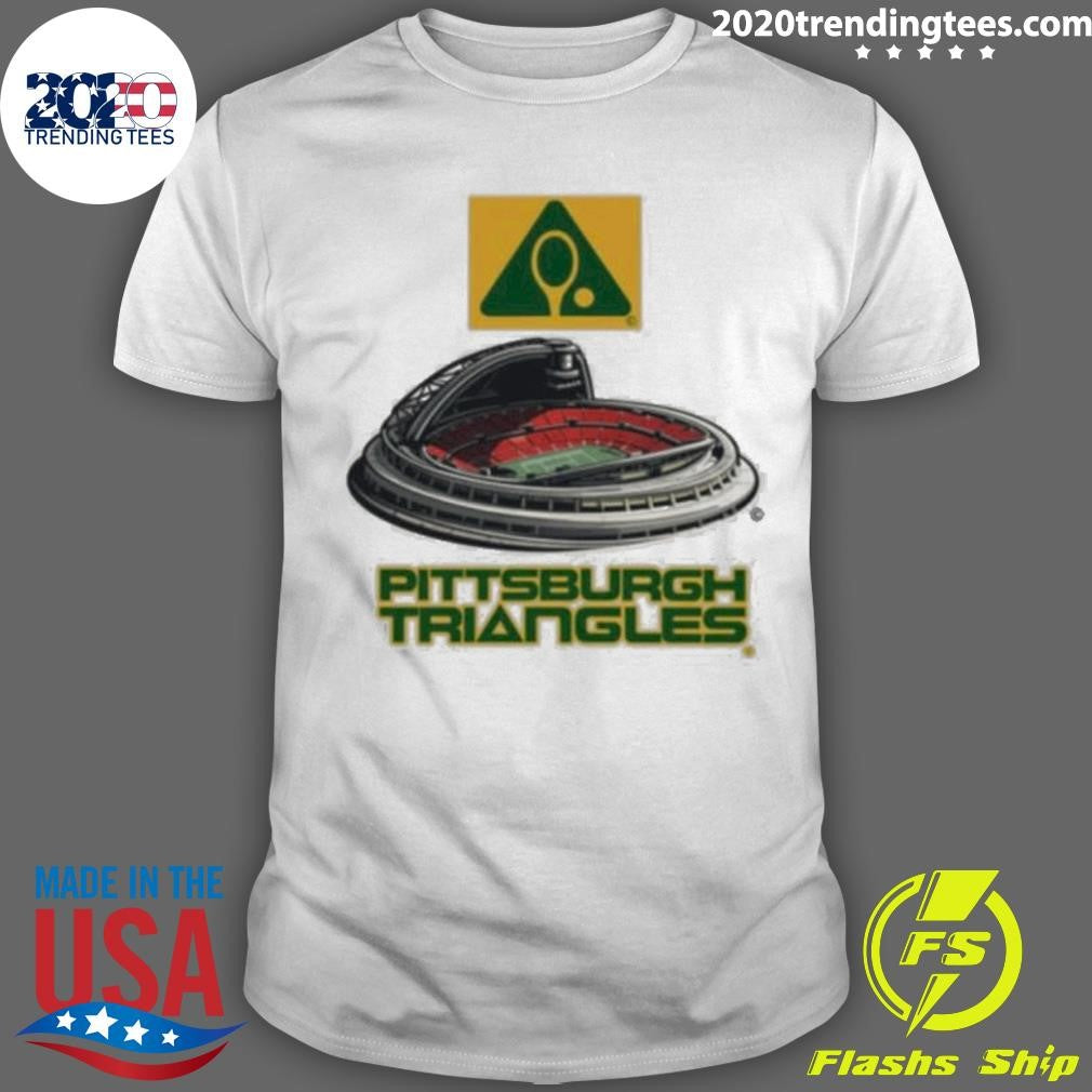 Pittsburgh Triangles Tennis Stadium Shirt