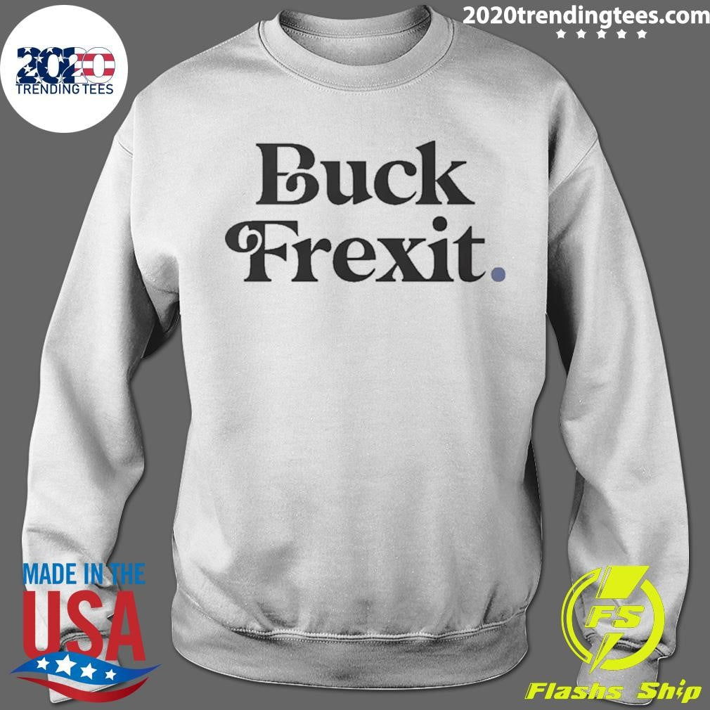 Plaid’s Sarah Rees Wearing Buck Frexit Shirt