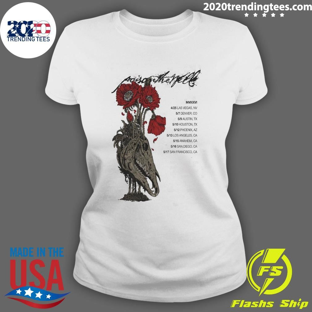 Poison The Well Peace In Place 2026 Tour Shirt